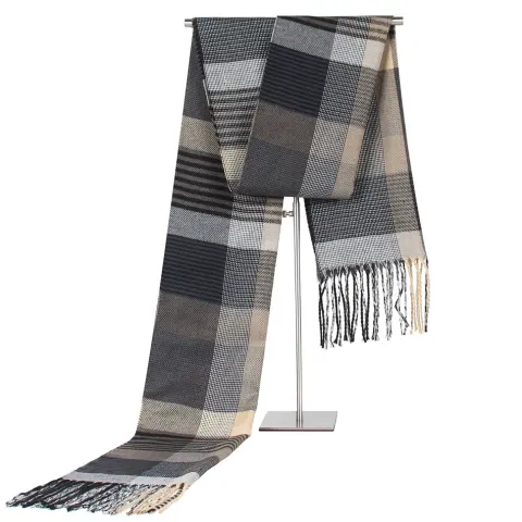 Autumn and Winter New Korean Style Plaid Middle-aged