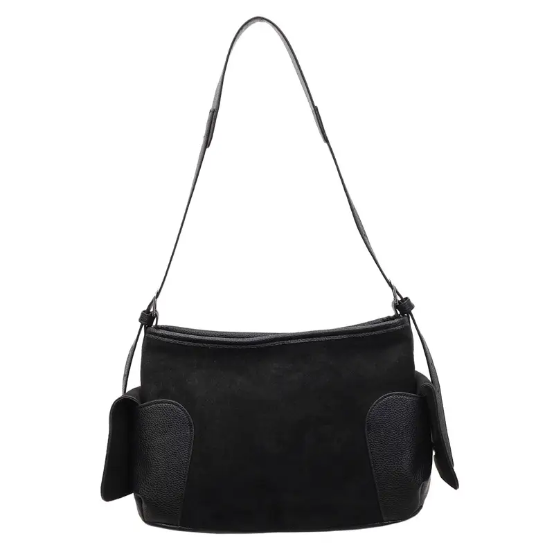 Casual Large-Capacity UnderarmShoulder Hand Bag Biker Bag