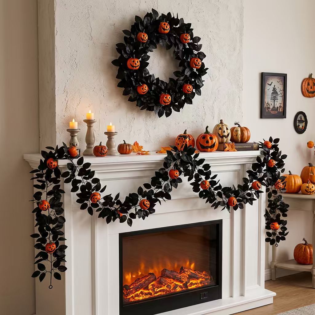 Party Decorations Artificial Maple Leaf Vines