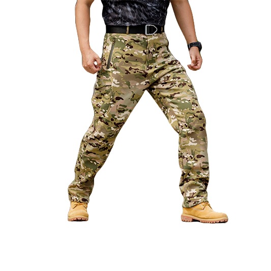 Outdoor Hiking Fleece-Lined Warm Casual Multi-Functional Waterproof And Wear-Resistant Workwear Tactical Pants D133d9f3 1ec6 4556 A508 B62e9ab7a736