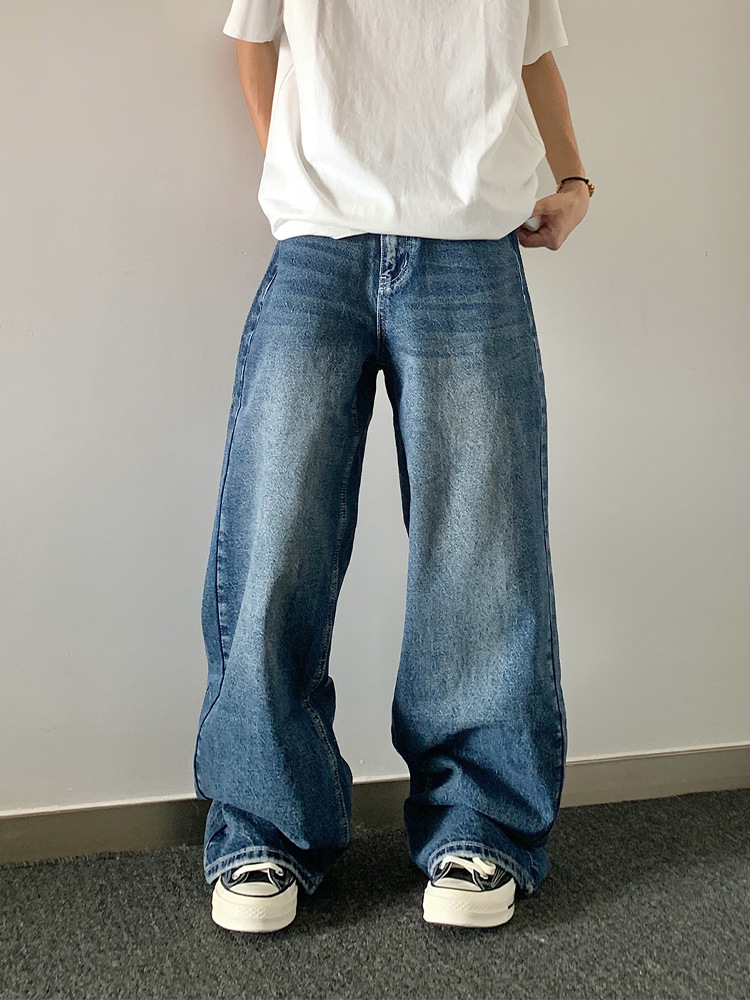 Embroidered High-waisted Retro Loose Pants D145f671 8cd1 4ab7 8485 84d0702bfa42