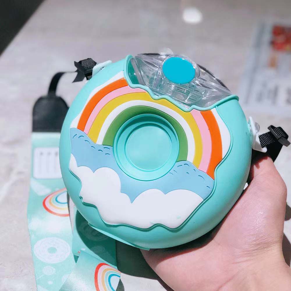 Donut Children's Summer Cute Cartoon Portable Anti-fall Kettle