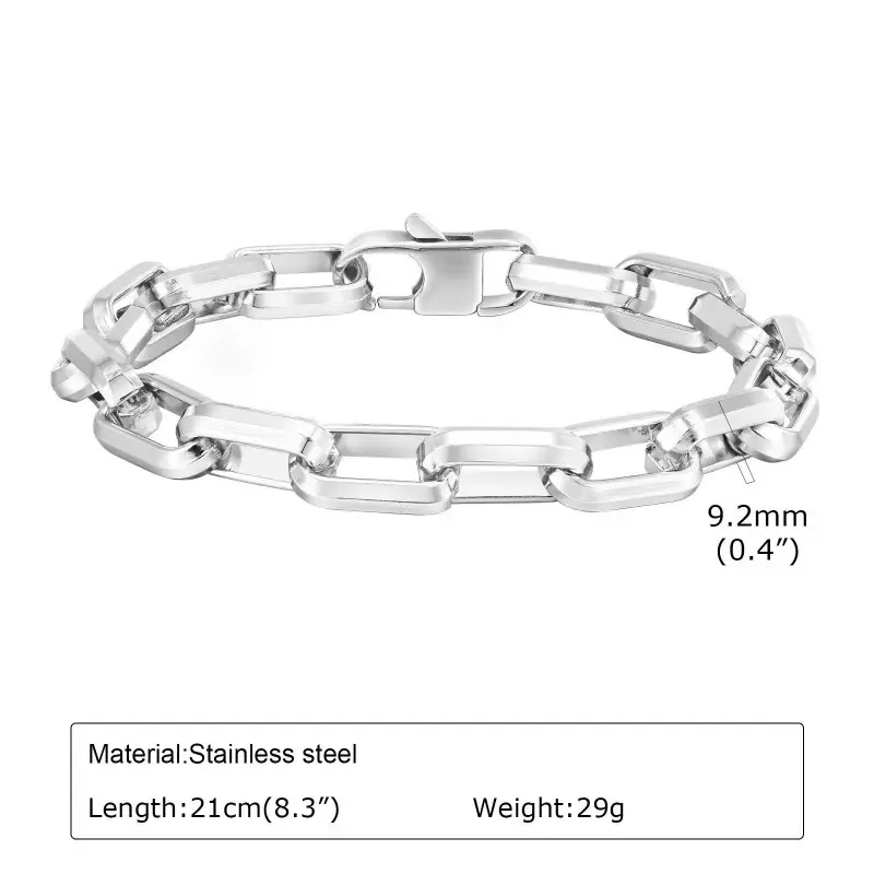 Personality Trendy Bracelet Light Luxury Minority Punk Hip Hop