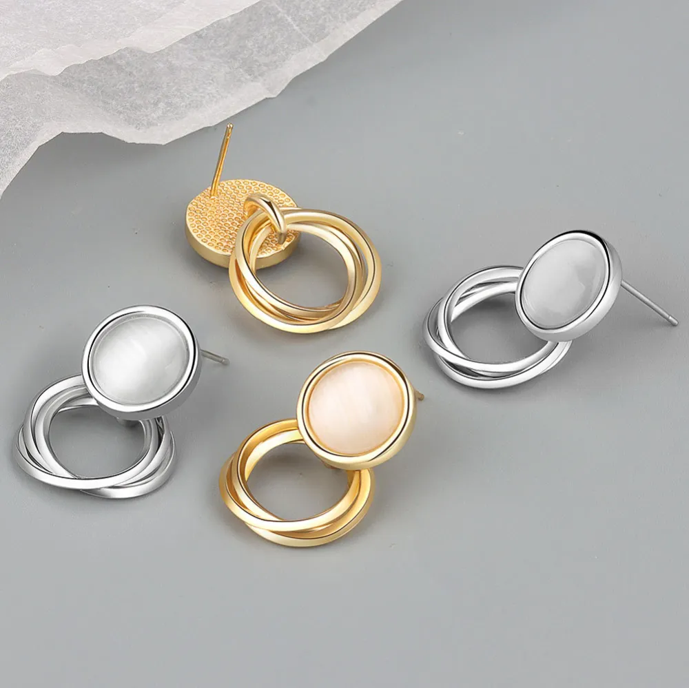 Niche Female Earrings Geometry