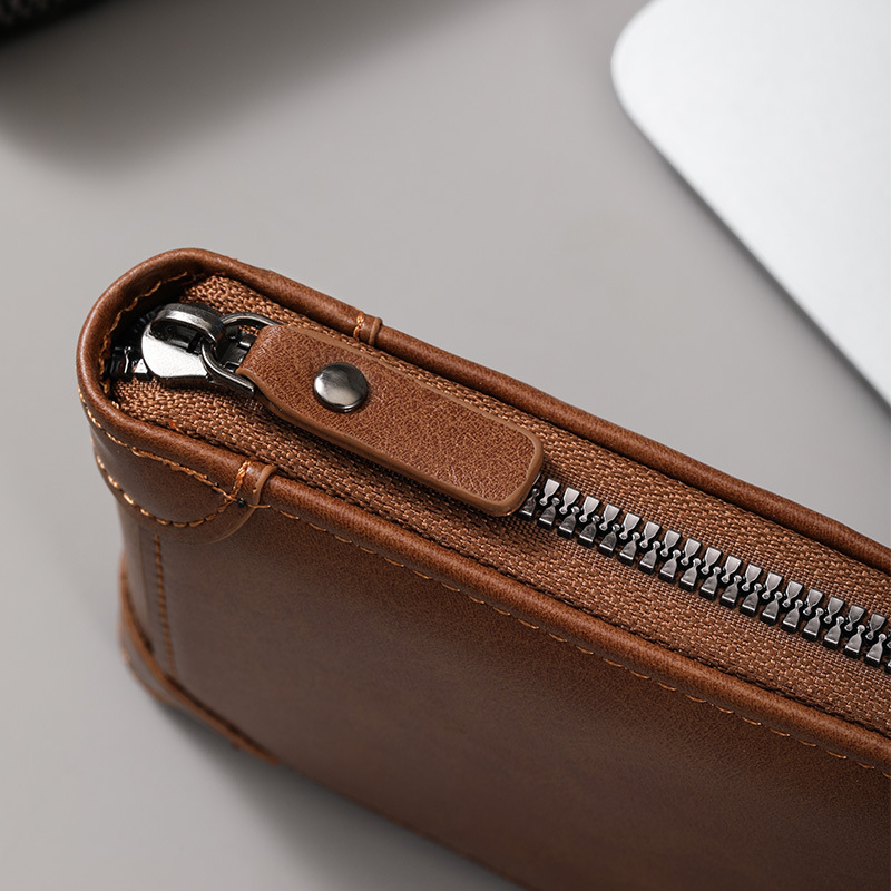 Mens Short Multi-functional Stylish Wallet With Multiple Card Slots