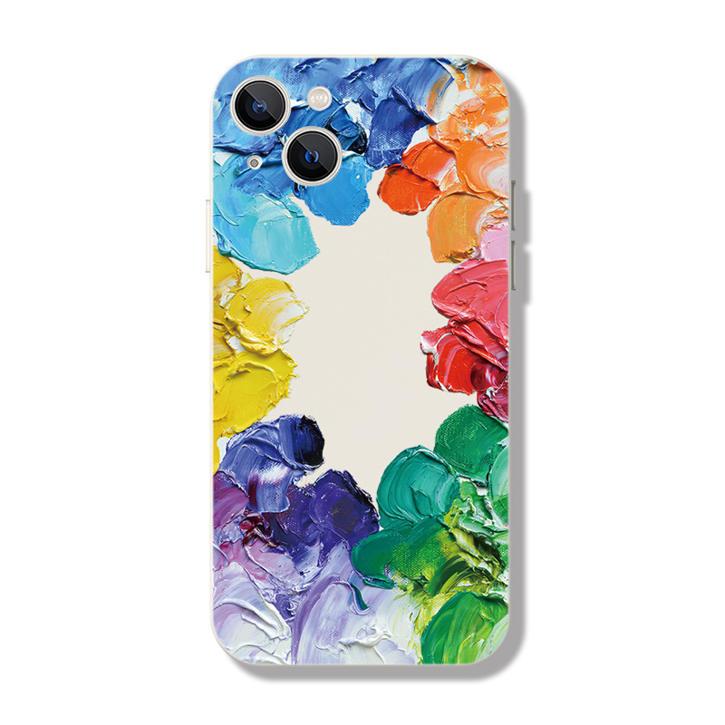 Oil Painting Flowers Phone Case Liquid Protection - Image 7