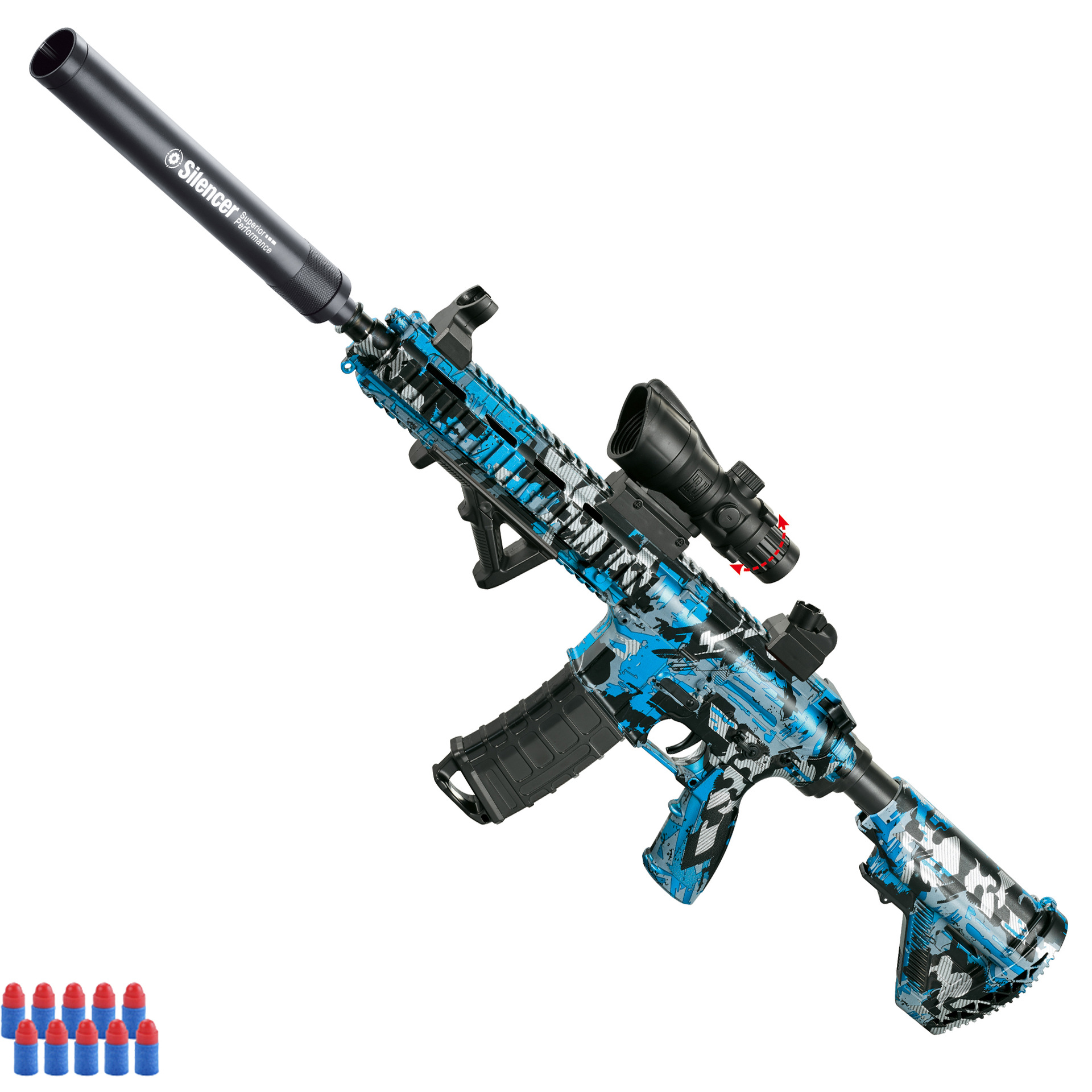 M416 Camouflage Blue