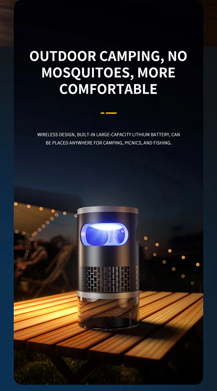 Indoor Insect Trap on nightstand