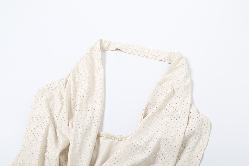 Сексуальное облегающее платье-футляр с открытой спиной и бретельками на бретельках