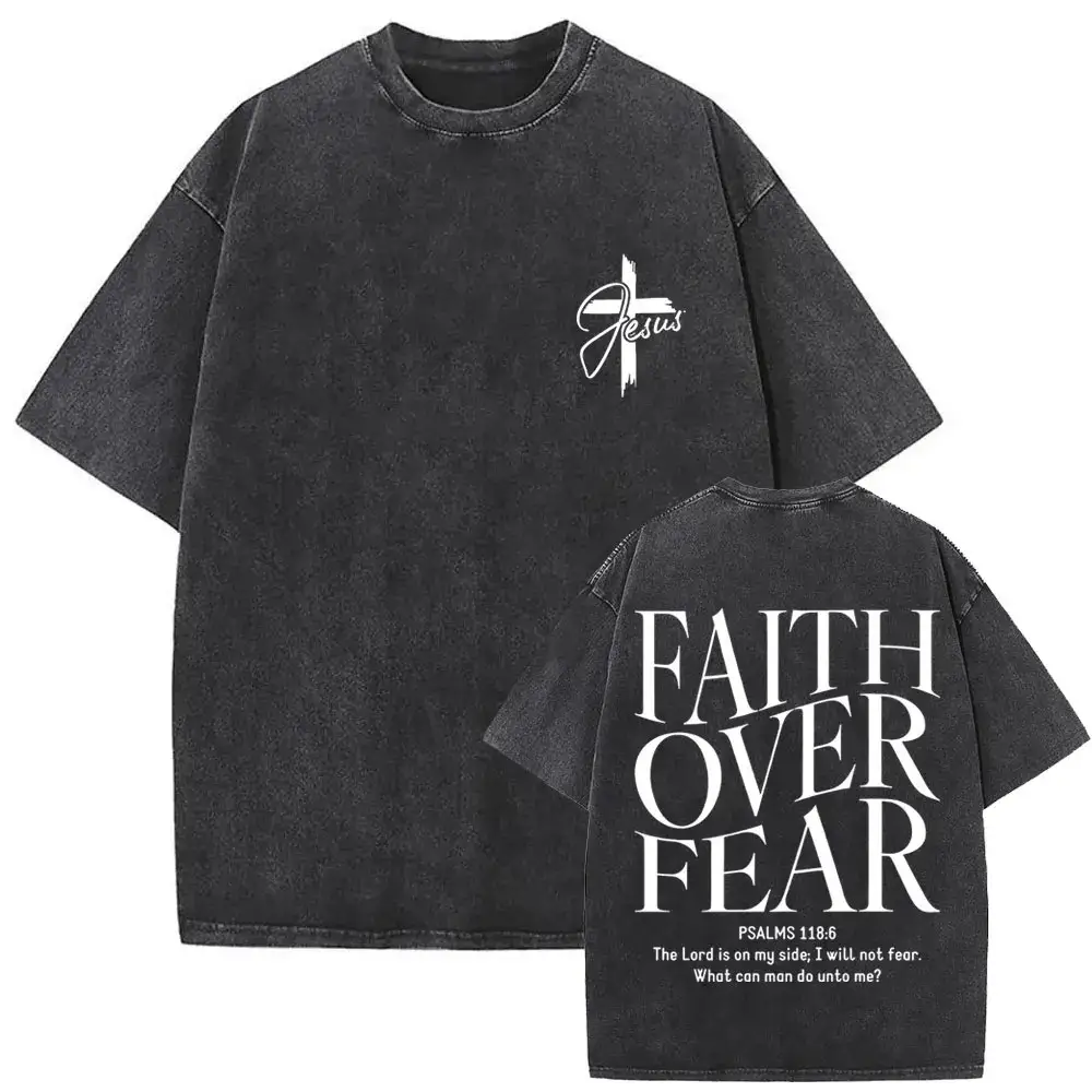 Christian Religious Jesus Forgive Them Father Vintage Washed T-shirt