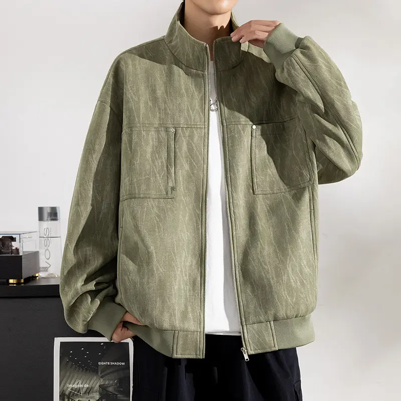 Autumn Weight-catcher Trendy Long Sleeve Casual Coat Men's Clothing