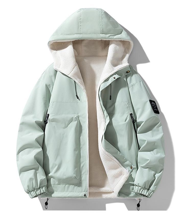 Unisex Reversible Cotton Coat For Outdoor Wear