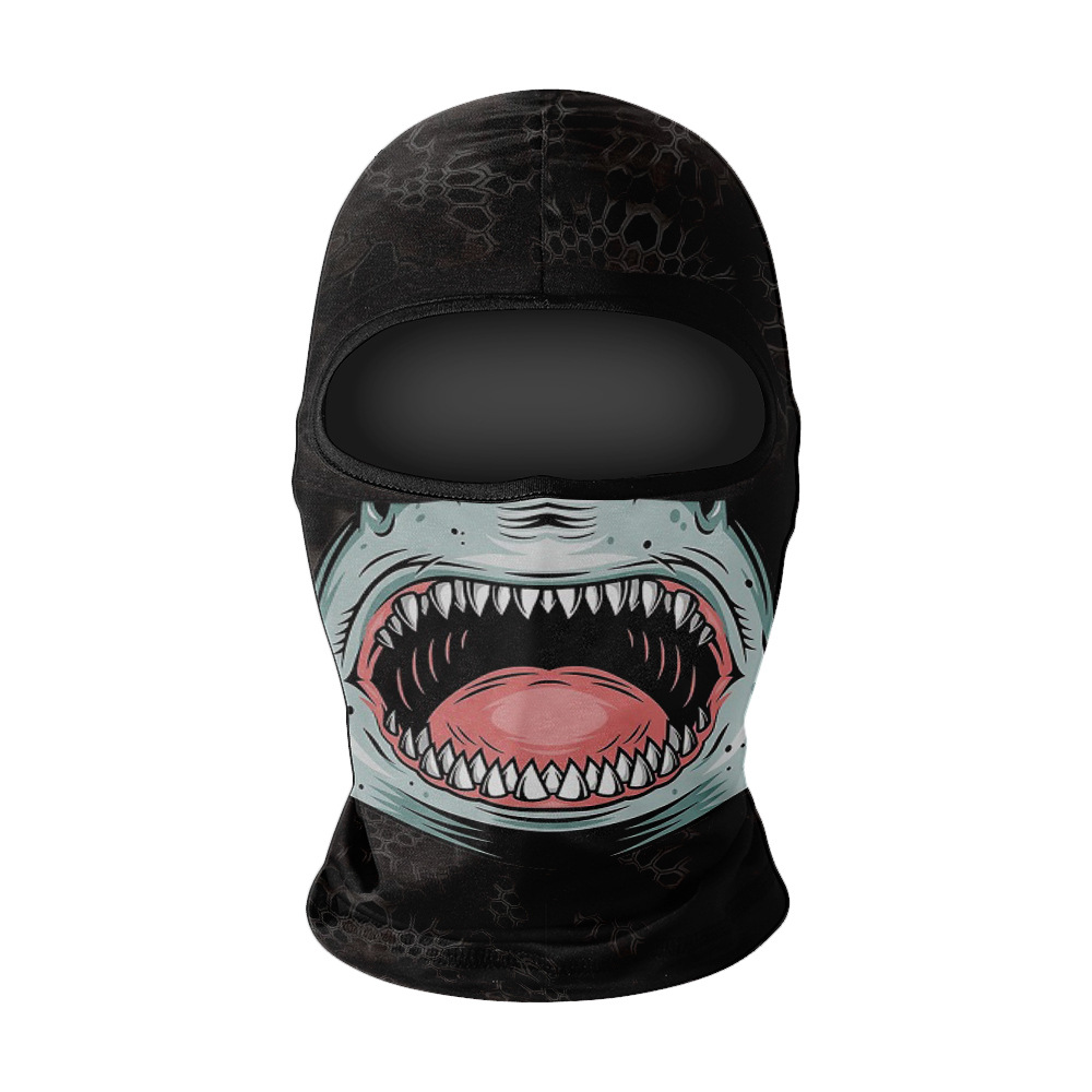 Summer Breathable Full Face Outdoor Sun Protection Quick-drying Ice Silk Headgear 10