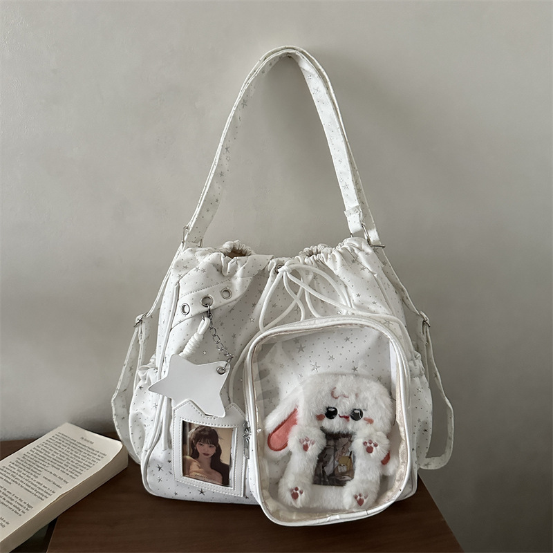 Drawstring Shoulder Bag, picture 6 of 6
