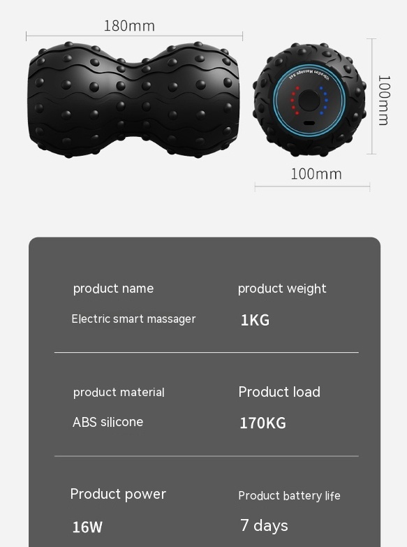 Peanut Massage Ball Shoulder And Neck Muscle Running Relaxation Massage Ball Foot Leg Fitness 9