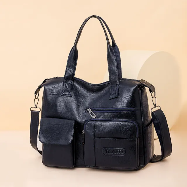 Fashionable Casual Women's Shoulder Bag Blue - Shop at LoveMi