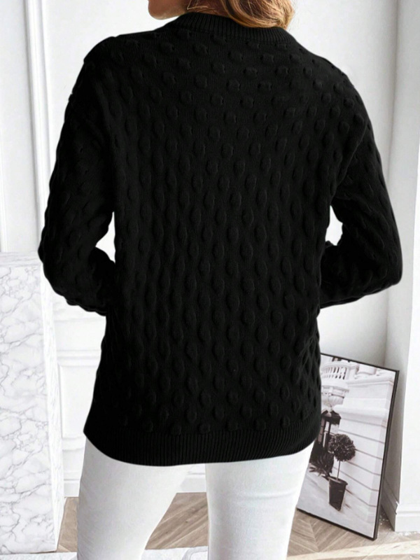 Title 6, Womens Pullover Round Neck Long Sleeves Knitwe...