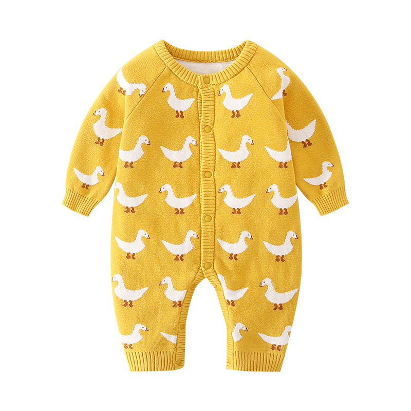 Double-layer Baby Romper Knitted Romper — view 5