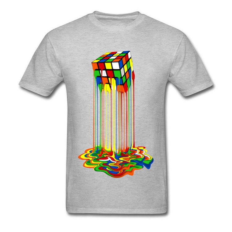 Title 6, Rubiks Cube T-shirts voor koppels, zomerkledin...