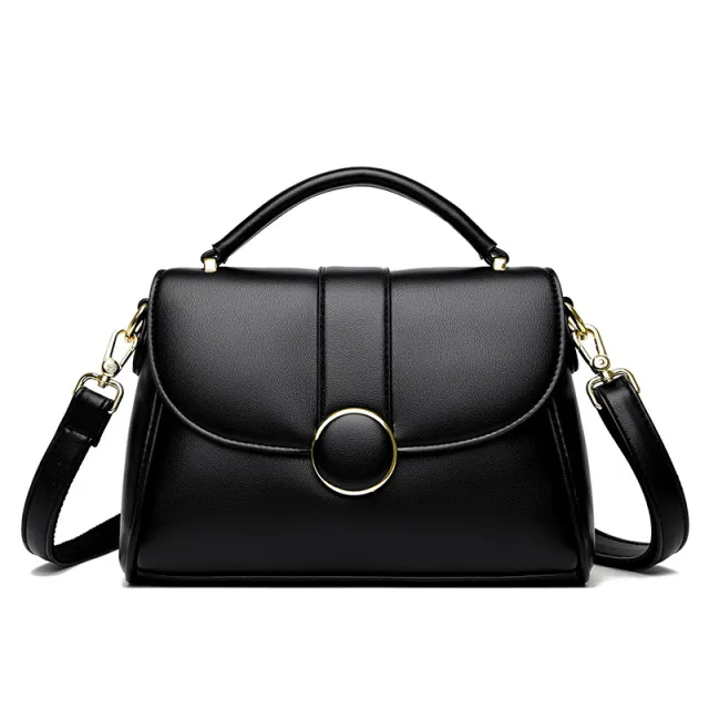 Large Capacity Fashion Handbag Crossbody Bag Black - Shop at LoveMi