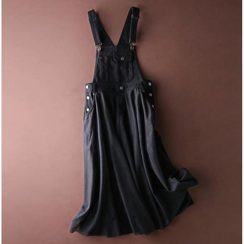 Denim Mesh Slimming Women's Dress
