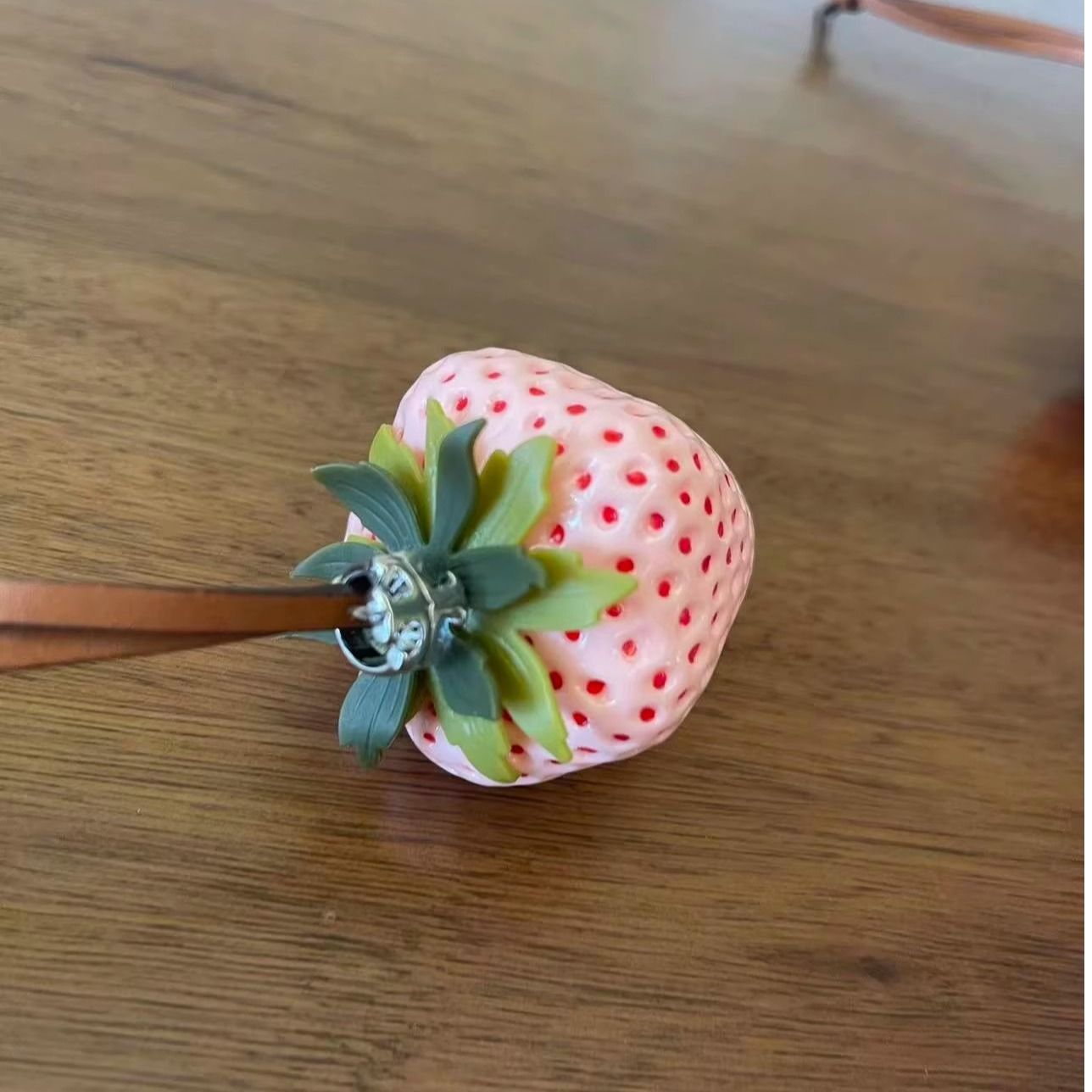 Niche-design Strawberry Pendant Keychain Bag Charm