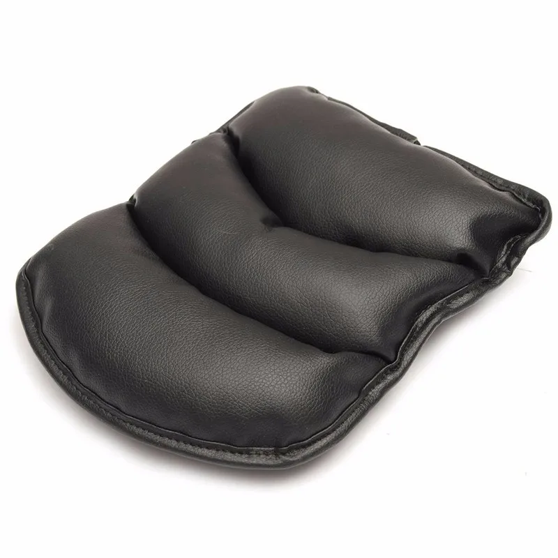 02 Car Covers Car Seat Cover Soft Leather Auto Center Console Arm Rest Seat Box Padding Protective Case PU Mats Cushion