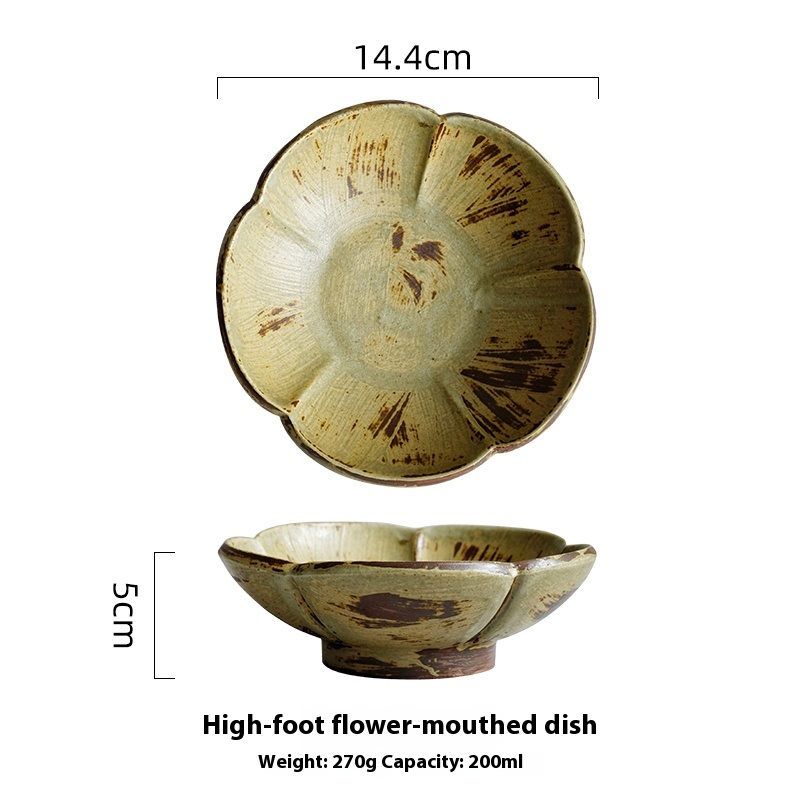 Flower Mouth Dish