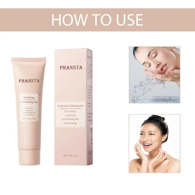 Exfoliating Exfoliating Exfoliating Facial Cleansing Pore Gel 50G - Shop at LoveMi