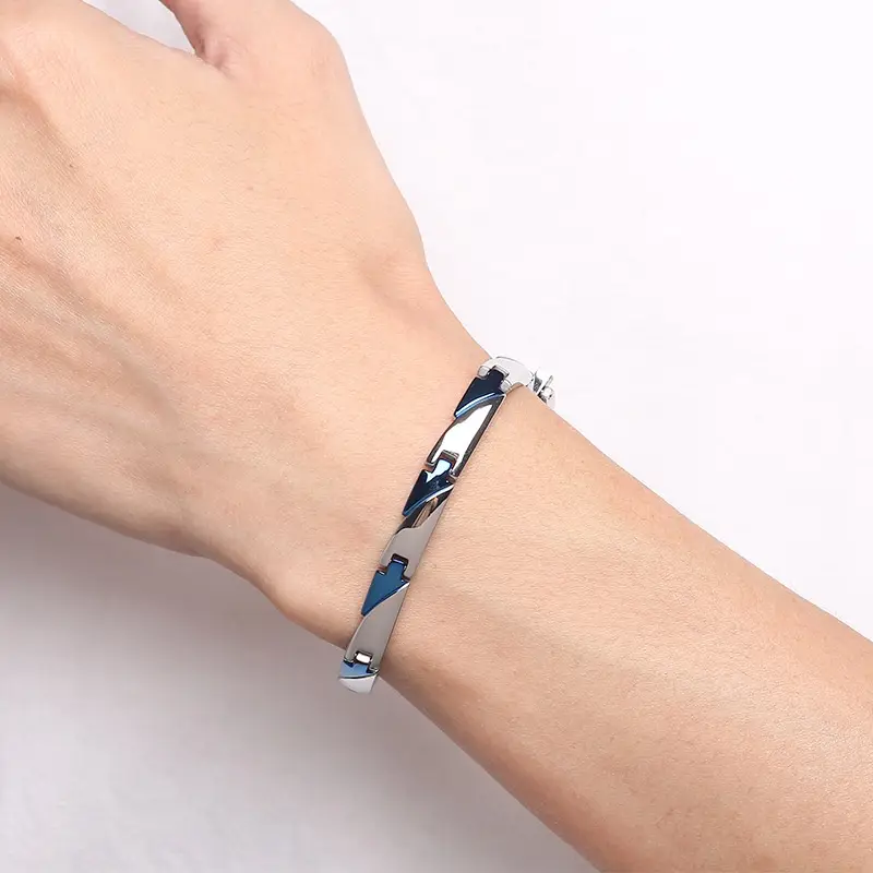 Four-in-one Magnet Negative Ion Health Care Bracelet For Men And Women