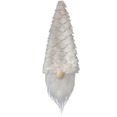 Christmas Faceless Old Man Doll Wine Bottle Set - Spiral Hair White - View 1