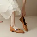 Soft-soled Womens Mary Jane Leather Shoes view 4