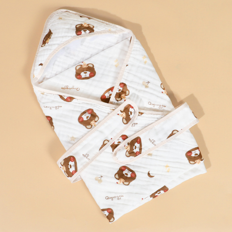 Baby Swaddle Blanket Pure Cotton Class A Gauze Newborn