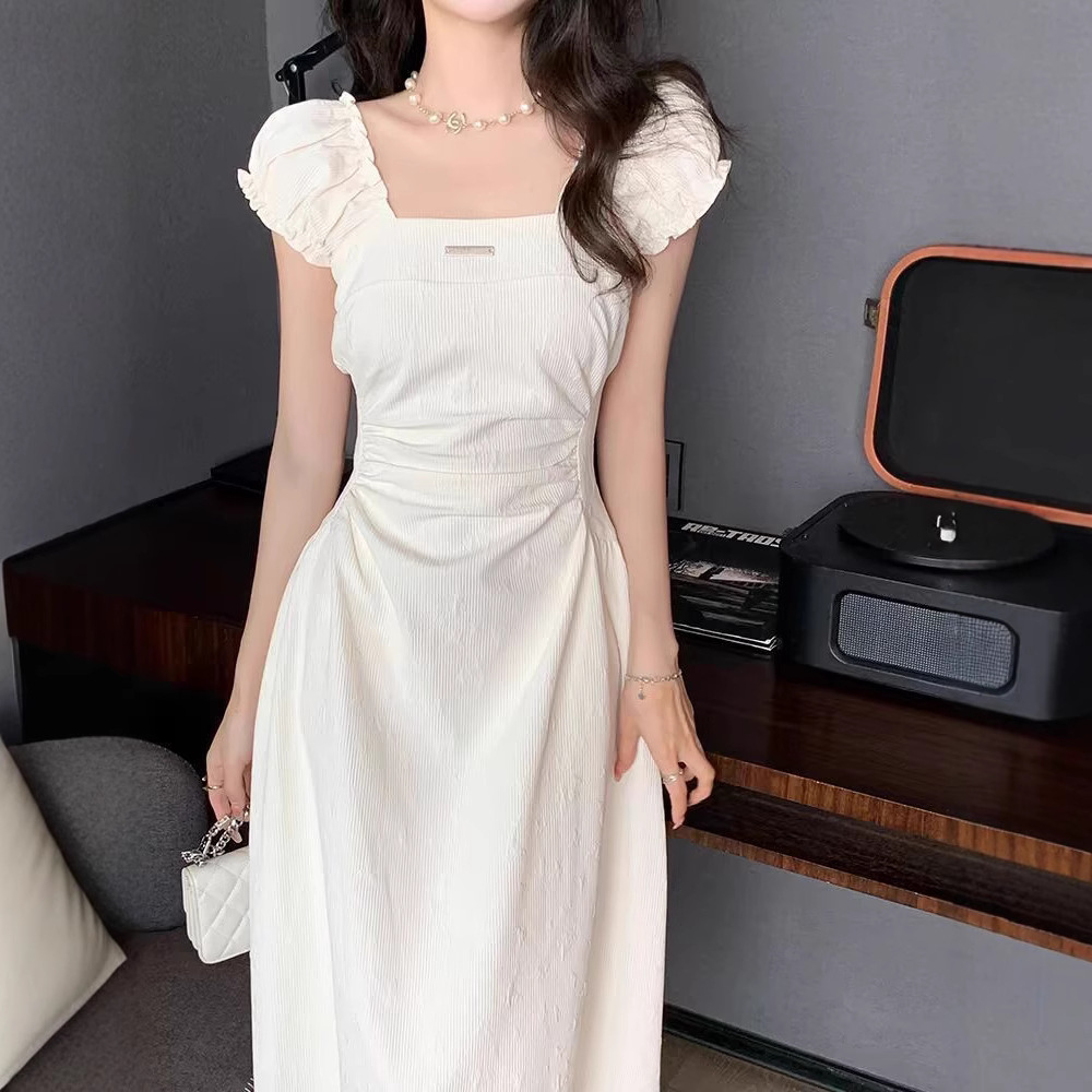 Square-neck New-style First-love Innocent Dress - photo 3