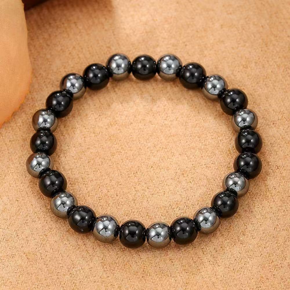 Lapis Lazuli Tiger Eye Bead Bracelet