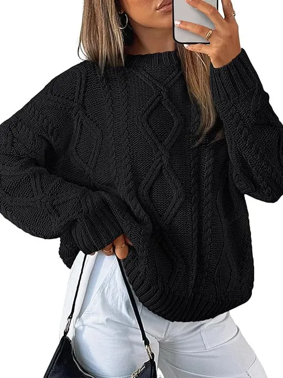 Coat Lazy Twisted Loose Autumn And Winter Black - Shop at LoveMi
