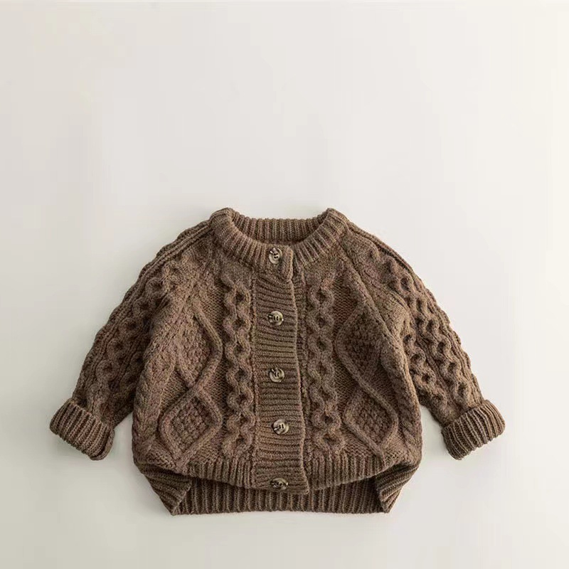 Title 4, Maglione in maglia spessa stile Baby Idle, capp...