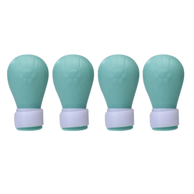 Pet Anti Scratch Bite Cat Space Hood Cat Head Cover Cat Foot Cover Green - Shop at LoveMi