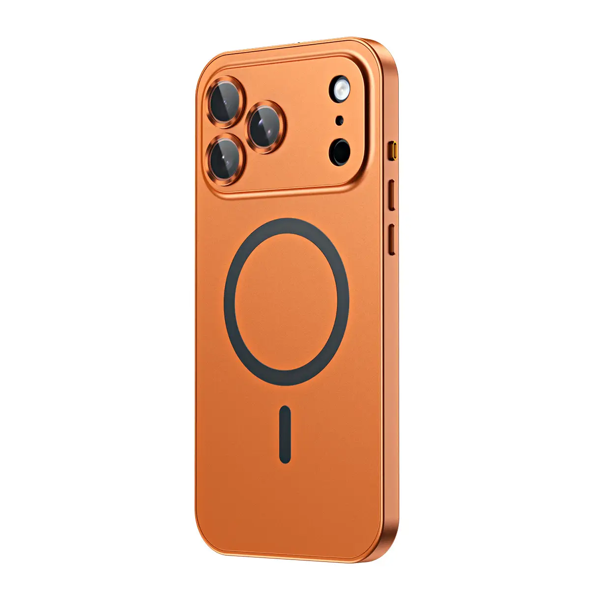 Spring Fastener Magnetic Metal Frame Phone Case