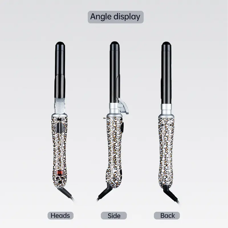 Fully Automatic Leopard Print Hair Curler