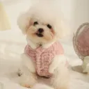 Rabbit Fur Small Coat Pink