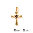 Black Epoxy Cross
