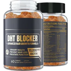 Blocking Agent Soft Candy Hair 60 Capsules DHT Soft Candy - Black - View 1
