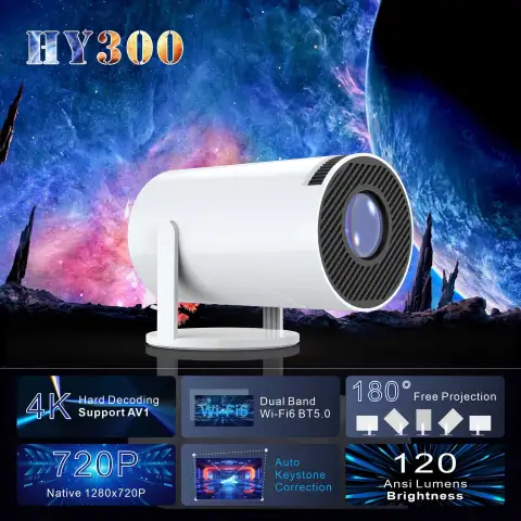 H713 Ultra High Definition 4K Projector Intelligent Home Office