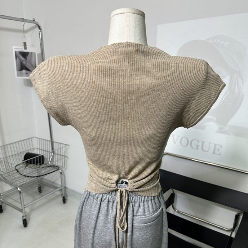 Women's Fashion Temperament Slim Fit Slim Fit Versatile Top