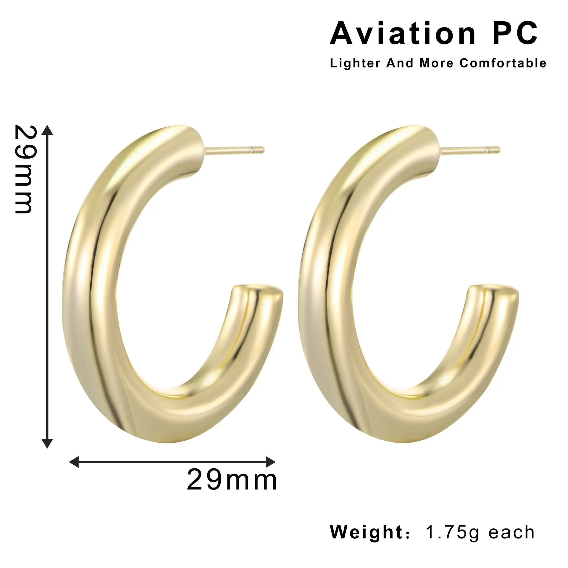 Geometric Retro French Style Light Luxury Hollow Earrings