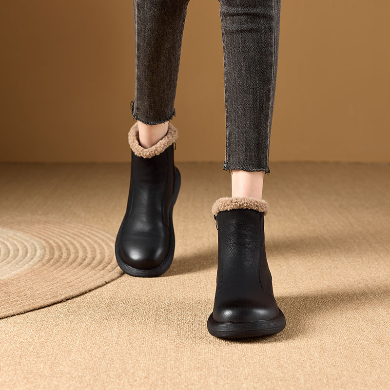 Women's low-heel ankle boots supplier image 7