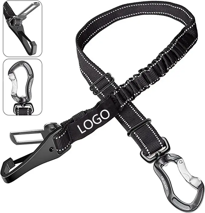 Dog Leash Adjustable Telescopic Car Dog Safety Rope