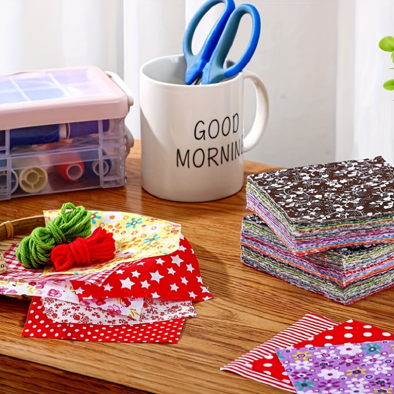 Small Floral-print Fabric Scraps