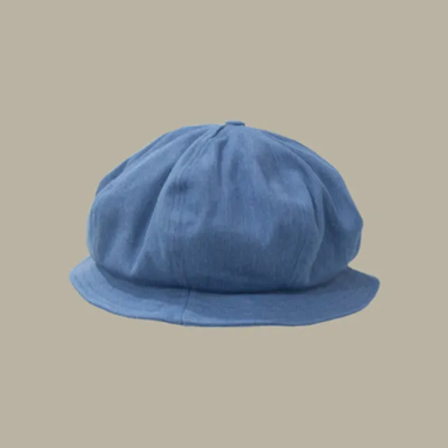 Designer Niche Large Version Japanese Lazy Style Bucket Hat Female Denim Blue - Shop at LoveMi